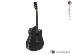 Dimavery DR-520 Dreadnought, černá