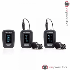 SARAMONIC Blink 500 Pro B2 (TX+TX+RX) - bezdrátový mikrofon pro zrcadlovky (mikroport)