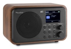 Audizio Milan přenosné rádio FM/DAB+ s baterií, dřevo
