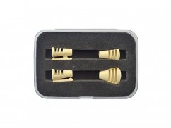 Hide-a-mic Set 4 different holders in case, Beige