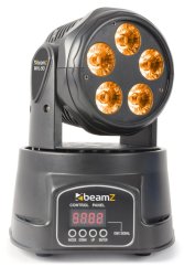 BeamZ MHL90 Pohyblivá hlava wash 5X 18W LED 6 v 1