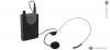 QTX QHS-863.8 UHF hlavový mikrofonní set pro QTX zvukové systémy, 863.8 MHz