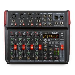 Vonyx VM-KG08 8-kanálový mix BT/DSP/USB