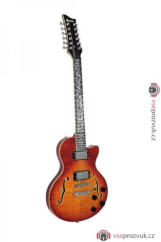 Dimavery LP-612 elektrická kytara 12-ti strunná, žíhaný sunburst