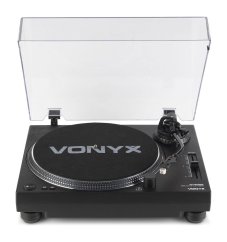 Vonyx DT3000 — gramofon s řemínkovým pohonem (USB, phono předzesilovač)