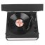 Audizio Fremont Record player with stand black