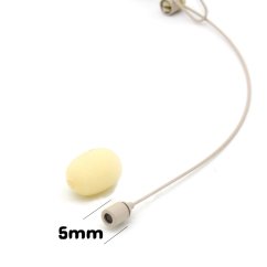 Chord FNM-35, pro AKG - diskrétní náhlavní mikrofon všesměrová charakteristika