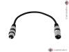 Kabel SADC XLR samec / XLR samice 0,3m