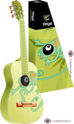 Stagg C510 CHAMELEON, klasická kytara 1/2, motiv chameleona