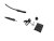 Sanken COS-11D s příslušenstvím — klopový mikrofon, běžná citlivost, kabel 1,8 m (jack 3,5 mm, TA4F nebo LEMO 3-pin)