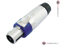 Neutrik speakon 4 pólový NLT4FX, zástrčka