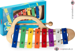 Stagg META-KC8, metalofon, 8 barevných kamenů