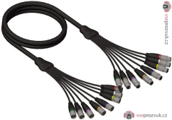 ADAM HALL 8 párovky kabel 5 metrů kvalitní
