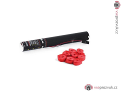 Tcm Fx elektronické dělo na konfety-serpentýny 40cm, červené konfety