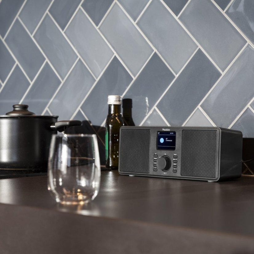Audizio Monza DAB+ stereo rádio s Bluetooth, černé