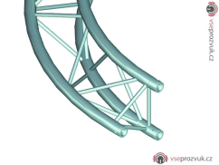Deco lock DQ-3 kruhový díl, d=3 m, 90, vrcholem dovnitř
