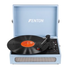Fenton RP118E Gramofon v kufříku s BT vstupem/výstupem