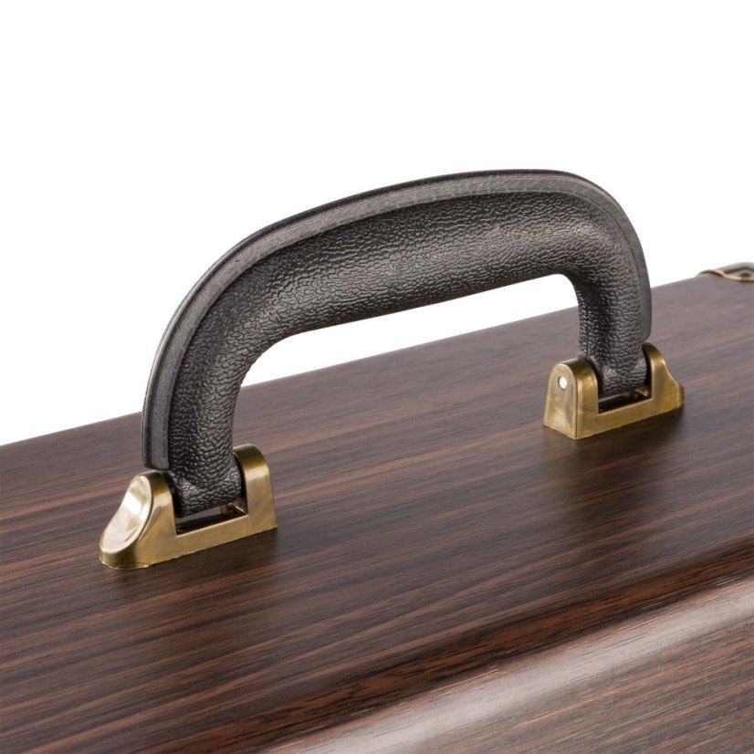 Audizio RC32 Vinyl record case dark wood