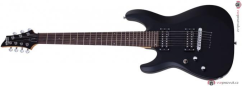 SCHECTER C-7 Deluxe LH Satin Black