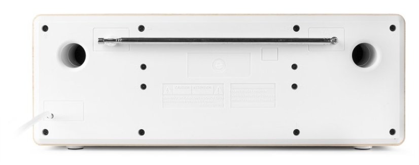 Audizio Prato mikrosystém s FM/DAB+, CD, USB a Bluetooth, bílý