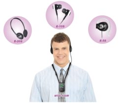 MIPRO MTG-100Ra tlumočnický systém - přijímač AA baterie