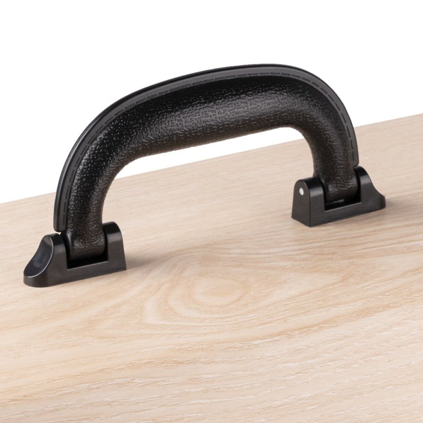 Audizio RC32 Vinyl record case light wood