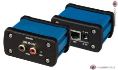 Dexon WA 810RB + WA 810RC sada přenašeče signálu po UTP kabelu