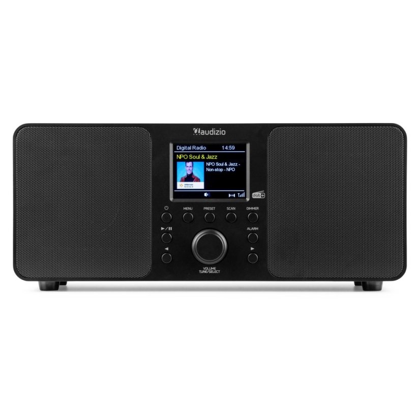 Audizio Genua DAB+ Stereo radio black