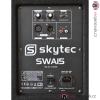 (vráceny-reklamace) Skytec SWA-15, aktivní 15" subwoofer 300W