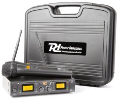 Power Dynamics 782 Wirel.Micro UHF 2x8Ch 2 Micro