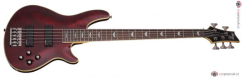 SCHECTER Omen Extreme-5, Rosewood Fingerboard - Black Cherry