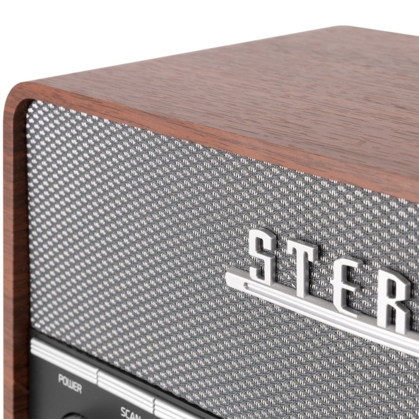 Audizio Corno Retro DAB+ Radio Šedá barva