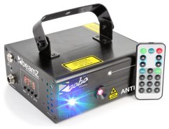 BeamZ Anthe II Dvojitý Laser 600MW RGB Gobo DMX IRC