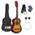 Max SoloArt Junior 1/4 Classic guitar pack sunburst
