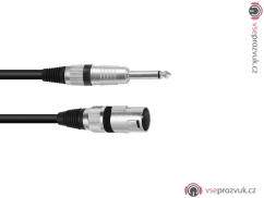 Kabel XK-20 XLR samec - Jack 6,3 mono, 2 m