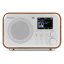 Audizio Milan přenosné rádio FM/DAB+ s baterií, stříbrné