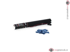 Tcm Fx elektronické dělo na konfety 40cm, tmavě modré konfety
