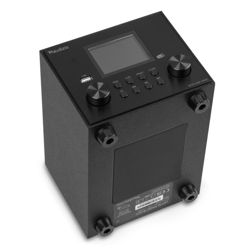 Audizio Vieste DAB+ Radio with subwoofer black