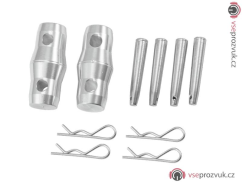 Bilock E-GL22 spojovací sada, 2x spojka, 4x kolík, 4x závlačka