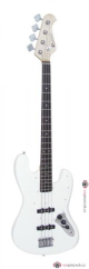 Dimavery JB-302, baskytara elektrická, bílá