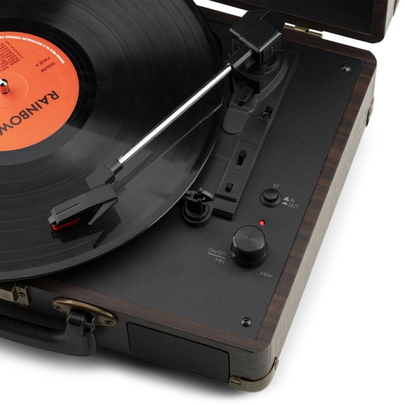 Audizio RP116DW Record player briefcase with BT In/Out