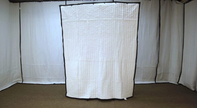 Akustická deka - Producers Choice VB76G - Bílá/černá 200x300cm (Sound blanket)