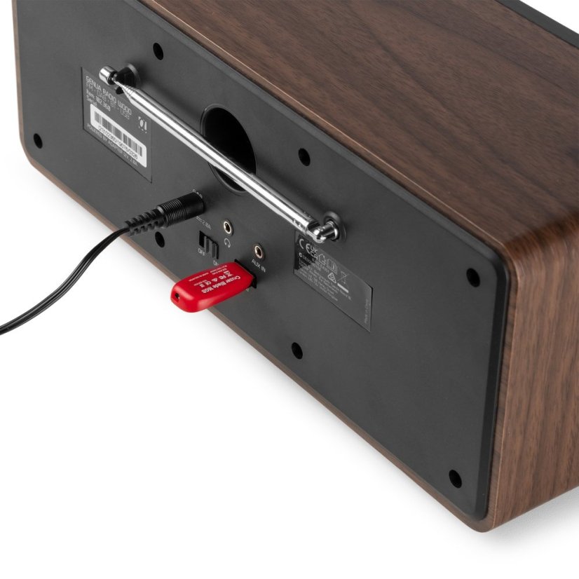 Audizio Genua DAB+ Stereo radio wood