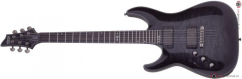 SCHECTER Hellraiser Hybrid C-1, Ebony Fingerboard - Trans Black Burst - Left handed