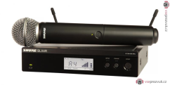 SHURE BLX24RE/SM58 Bezdrátový ruční mikrofon SM58 (všechny frekvence)