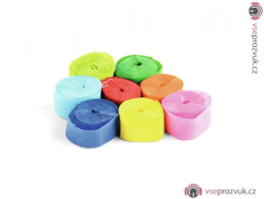 Tcm Fx pomalu padající konfety-serpentýny 10mx1.5cm, barevné, 32x