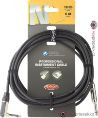Stagg NGC6PLR, kabel JACK/JACK, 6m