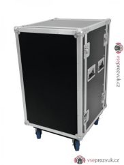 Rack Profi 18HE, hloubka 45cm, s kolečky, 9mm