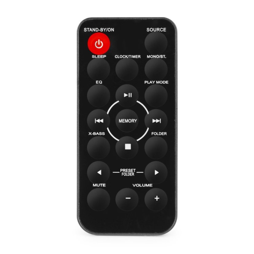 Audizio Nimes Stereo HiFi System černá