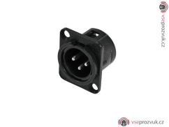 Neutrik XLR NC3-MDL-1BAG na zabudování